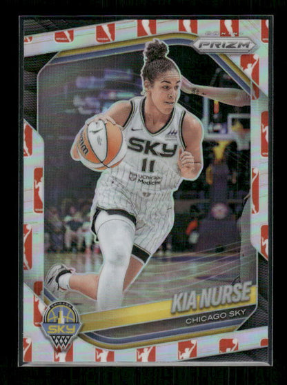 Kia Nurse - 2025 Prizm WNBA - WNBA Logo Prizm