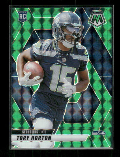 Tory Horton - 2025 Mosaic Football - Green Mosaic - Rookie