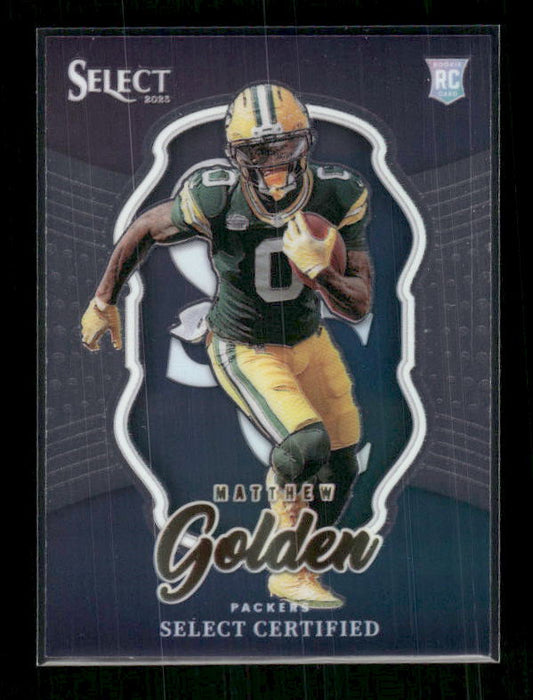 Matthew Golden - 2025 Select Football - Select Certified - Rookie