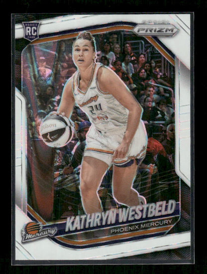 Kathryn Westbeld - 2025 Prizm WNBA - White Seismic - Rookie