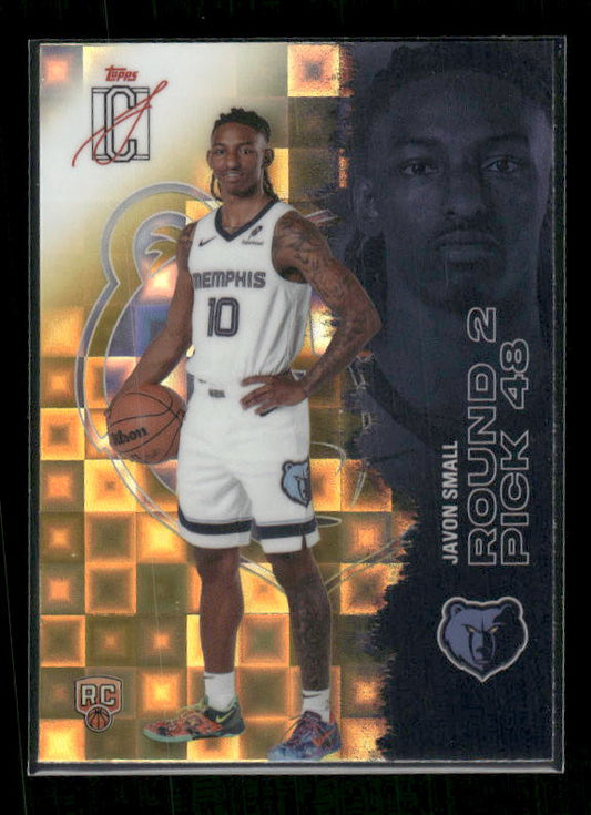 Javon Small - 2025/26 Topps Signature Class Basketball - Yellow Pandora - Rookie