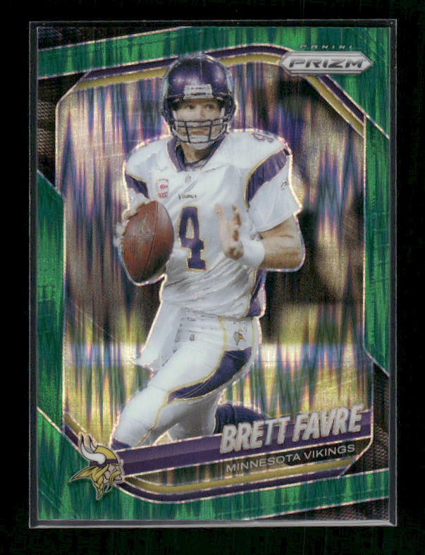 Brett Favre - 2025 Prizm Football - Green Flash