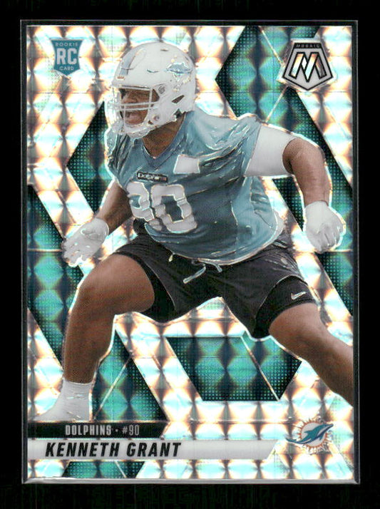 Kenneth Grant - 2025 Mosaic Football - Mosaic Prizm - Rookie