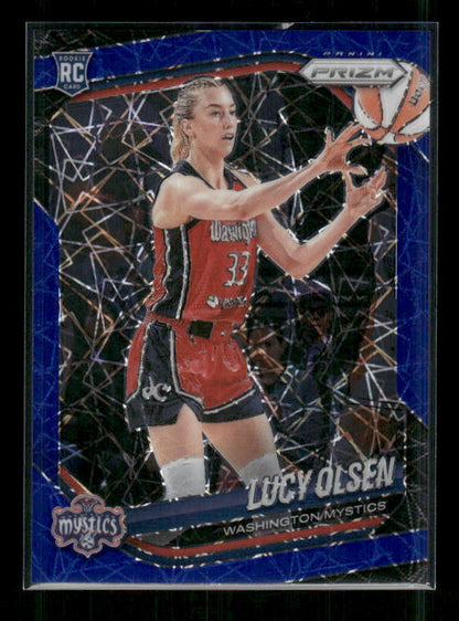 Lucy Olsen - 2025 Prizm WNBA - Blue Velocity - Rookie