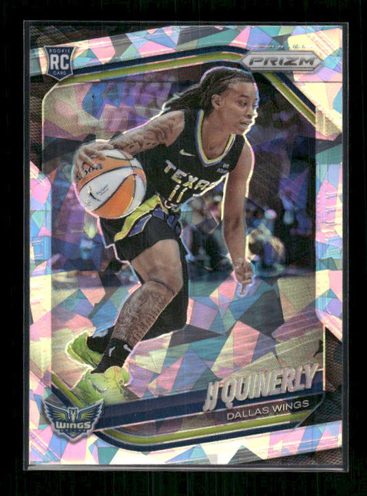 JJ Quinerly - 2025 Prizm WNBA - Ice Prizm - Rookie