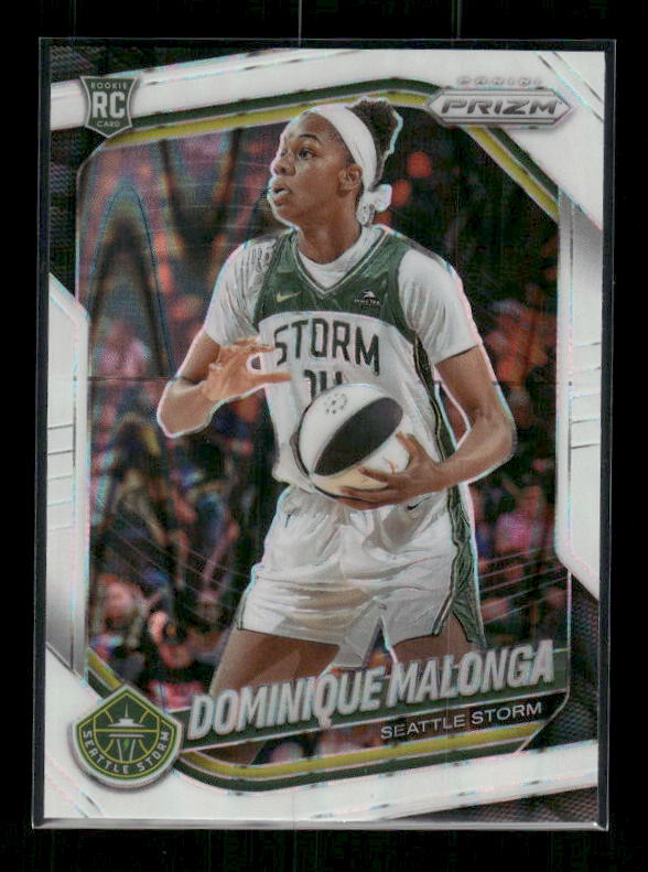 Dominique Malonga - 2025 Prizm WNBA - White Seismic - Rookie