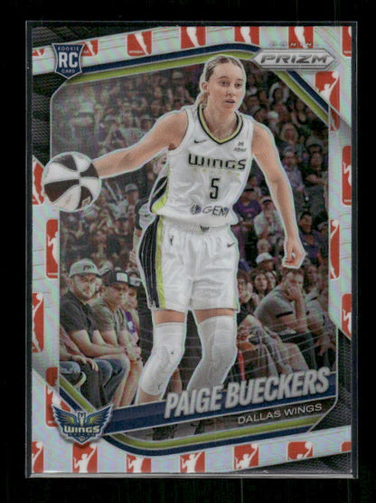 Paige Bueckers - 2025 Prizm WNBA - WNBA Logo Prizm - Rookie