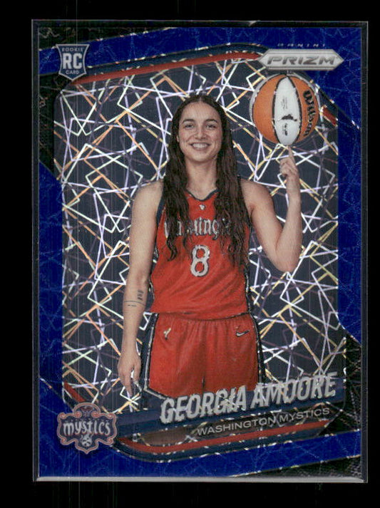Georgia Amoore - 2025 Prizm WNBA - Blue Velocity - Rookie Variation