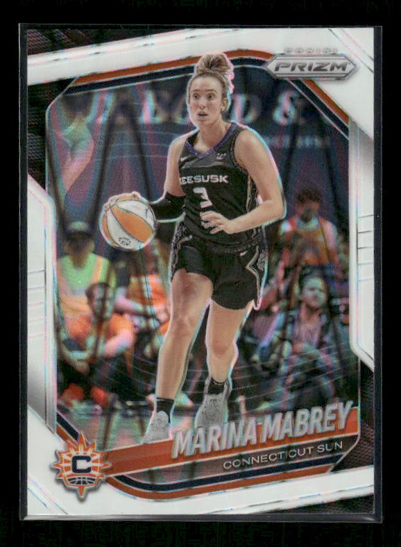 Marina Mabrey - 2025 Prizm WNBA - White Seismic