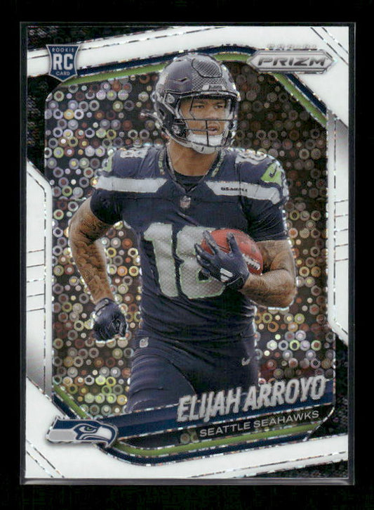 Elijah Arroyo - 2025 Prizm Football - White Disco - Rookie