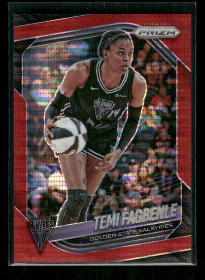 Temi Fagbenle - 2025 Prizm WNBA - Red Pulsar /299