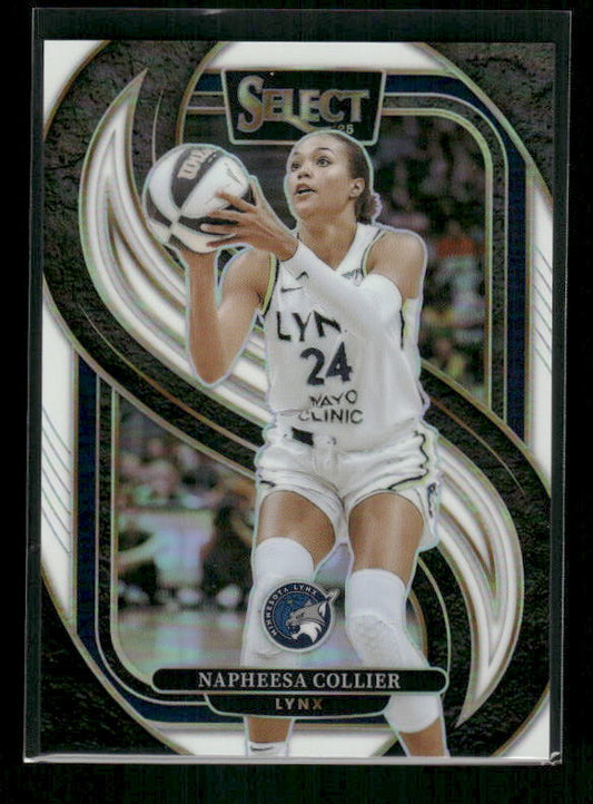 Napheesa Collier - 2025 Select WNBA - Premier White Prizm /99