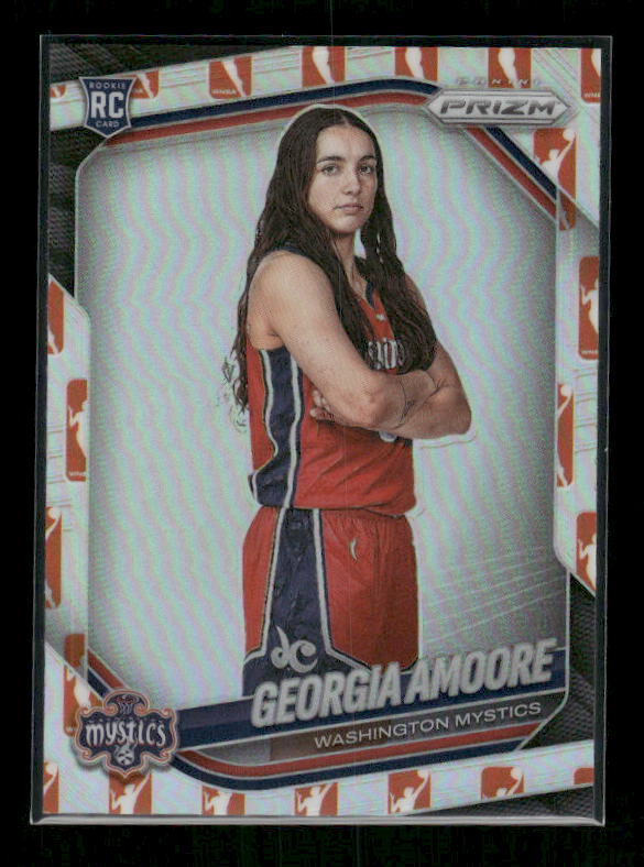 Georgia Amoore - 2025 Prizm WNBA - WNBA Logo Prizm - Rookie