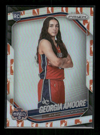 Georgia Amoore - 2025 Prizm WNBA - WNBA Logo Prizm - Rookie