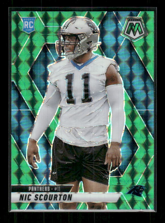 Nic Scourton - 2025 Mosaic Football - Green Mosaic - Rookie