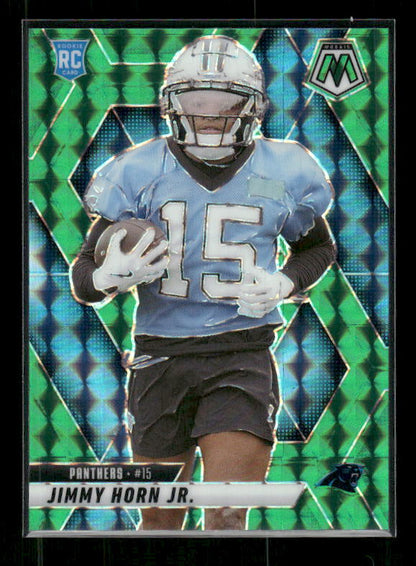 Jimmy Horn Jr. - 2025 Mosaic Football - Green Mosaic - Rookie
