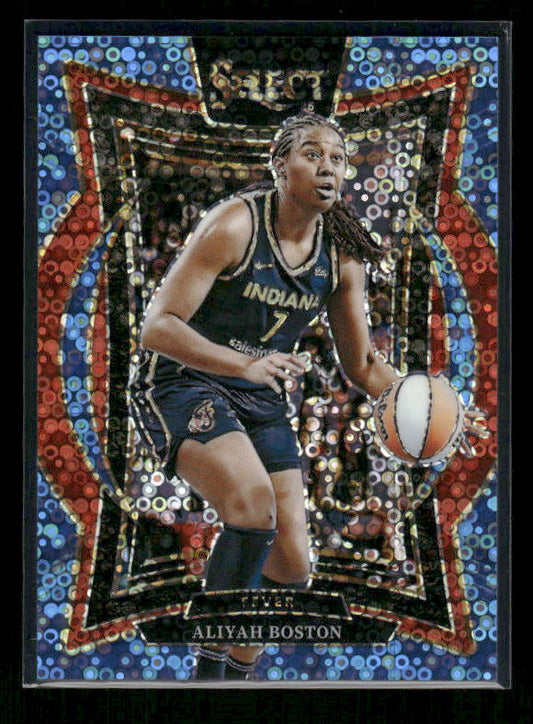 Aliyah Boston - 2025 Select WNBA - Blue Disco /125