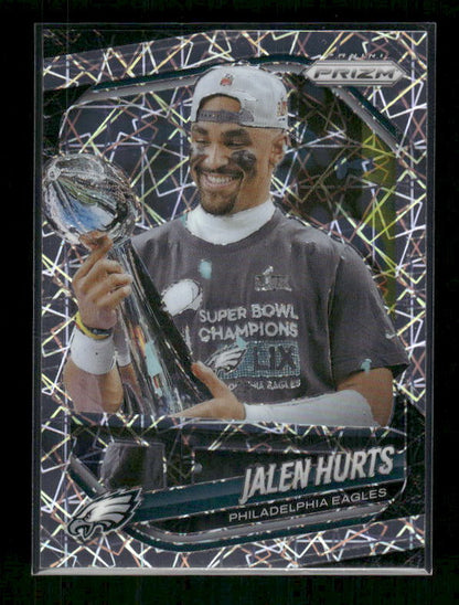 Jalen Hurts - 2025 Prizm Football - Lazer Prizm