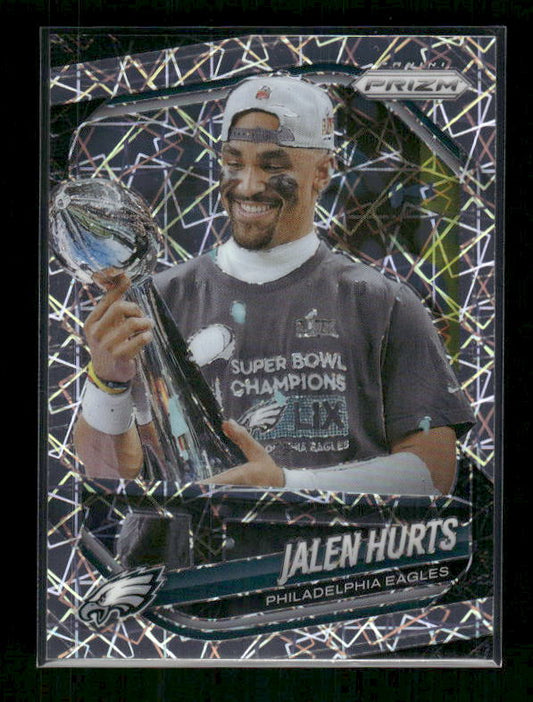 Jalen Hurts - 2025 Prizm Football - Lazer Prizm