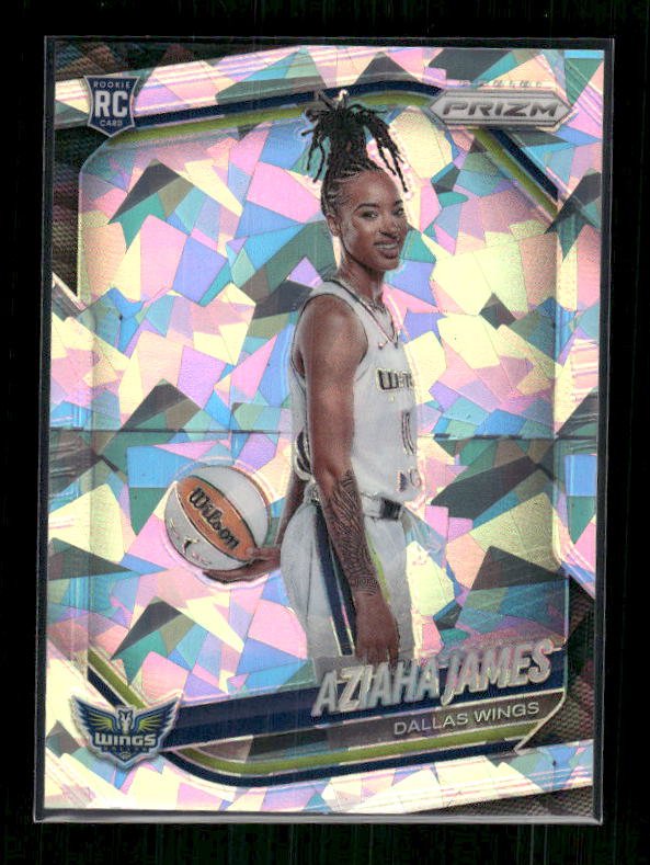 Aziaha James - 2025 Prizm WNBA - Ice Prizm - Rookie Variation