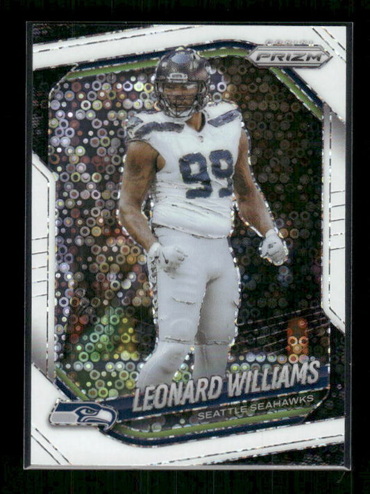 Leonard Williams - 2025 Prizm Football - White Disco