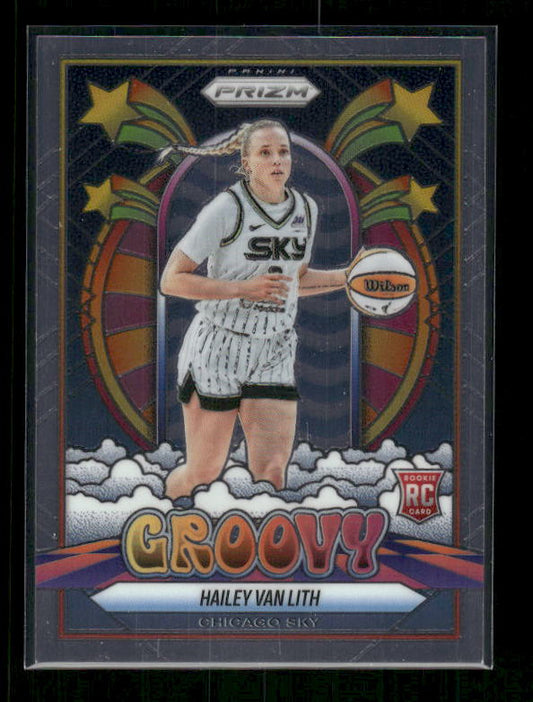 Hailey Van Lith - 2025 Prizm WNBA - Groovy - Rookie
