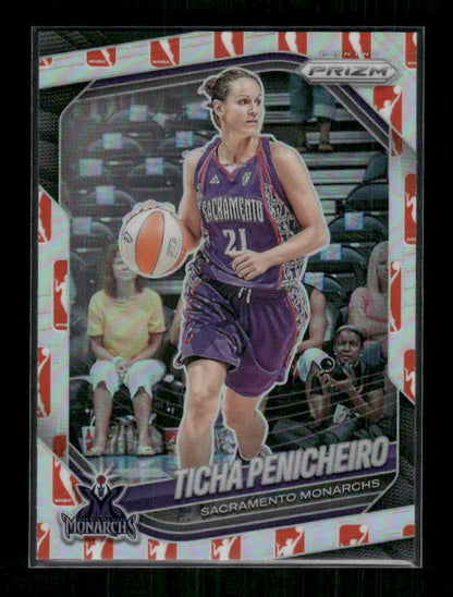 Ticha Penicheiro - 2025 Prizm WNBA - WNBA Logo Prizm