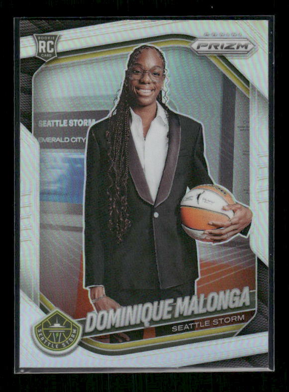 Dominique Malonga - 2025 Prizm WNBA - Silver Prizm - Rookie Variation