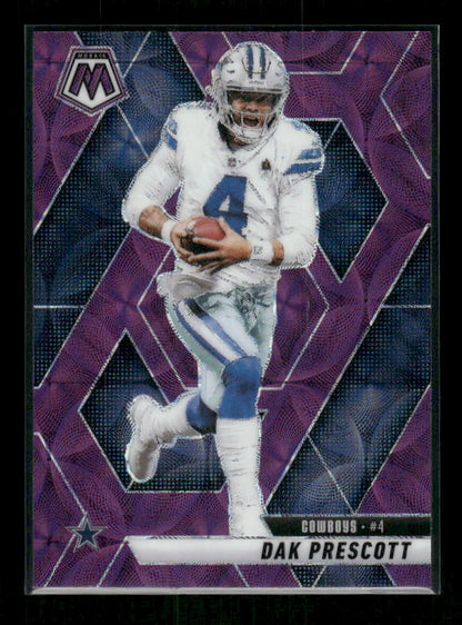 Dak Prescott - 2025 Mosaic Football - Purple Scope