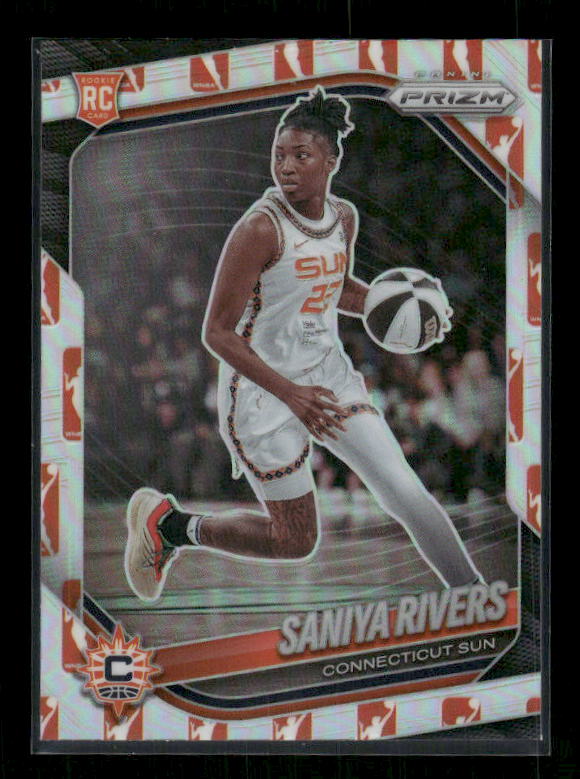 Saniya Rivers - 2025 Prizm WNBA - WNBA Logo Prizm - Rookie