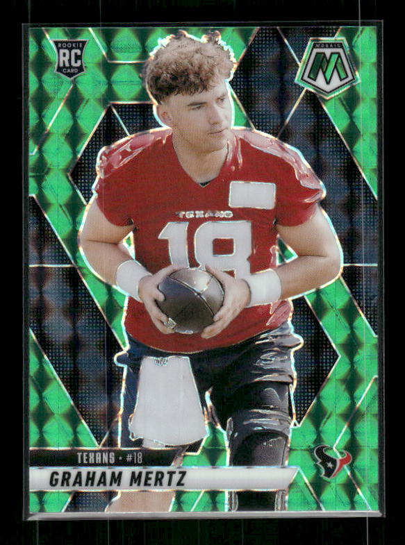 Graham Mertz - 2025 Mosaic Football - Green Mosaic - Rookie