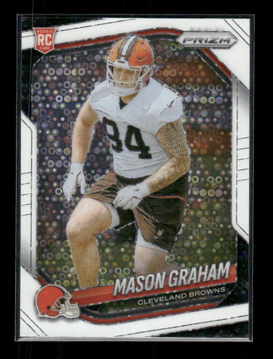 Mason Graham - 2025 Prizm Football - White Disco - Rookie