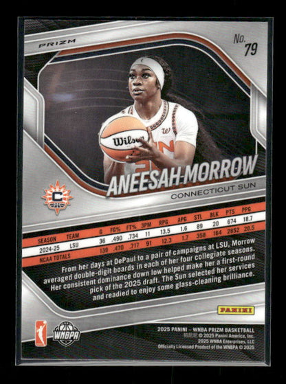 Aneesah Morrow - 2025 Prizm WNBA - Blue Velocity - Rookie