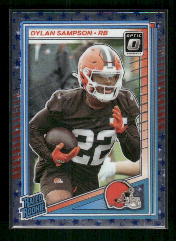 Dylan Sampson - 2025 Optic Football - Stars - Rated Rookie
