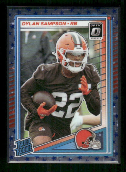 Dylan Sampson - 2025 Optic Football - Stars - Rated Rookie