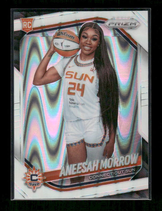 Aneesah Morrow - 2025 Prizm WNBA - White Seismic - Rookie Variation