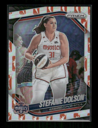 Stefanie Dolson - 2025 Prizm WNBA - WNBA Logo Prizm