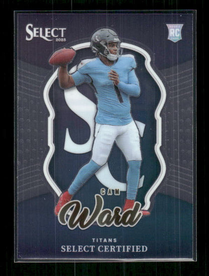 Cam Ward - 2025 Select Football - Select Certified - Rookie