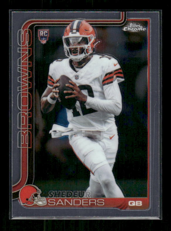Shedeur Sanders - 2025 Topps Chrome Football - Rookie