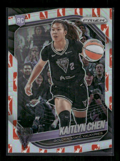 Kaitlyn Chen - 2025 Prizm WNBA - WNBA Logo Prizm - Rookie
