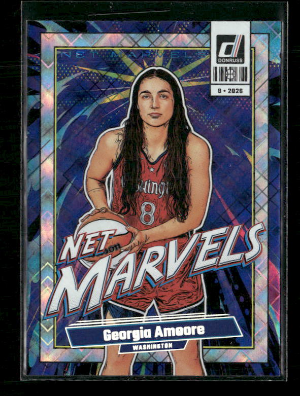 Georgia Amoore - 2026 Donruss WNBA - Diamond Net Marvels