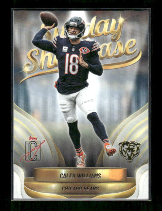 Caleb Williams - 2025 Signature Class Football - Sunday Showcase