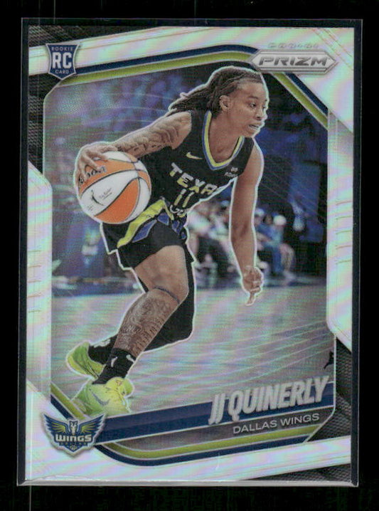JJ Quinerly - 2025 Prizm WNBA - Silver Prizm - Rookie