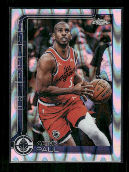 Chris Paul - 2025-26 Topps Chrome Update Basketball - RayWave Refractor