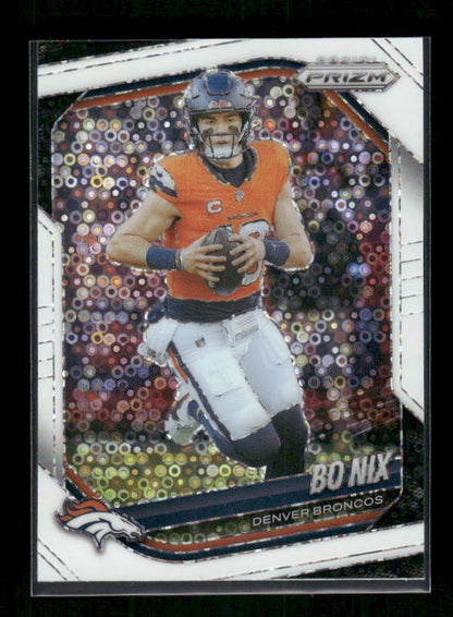 Bo Nix - 2025 Prizm Football - White Disco Prizm