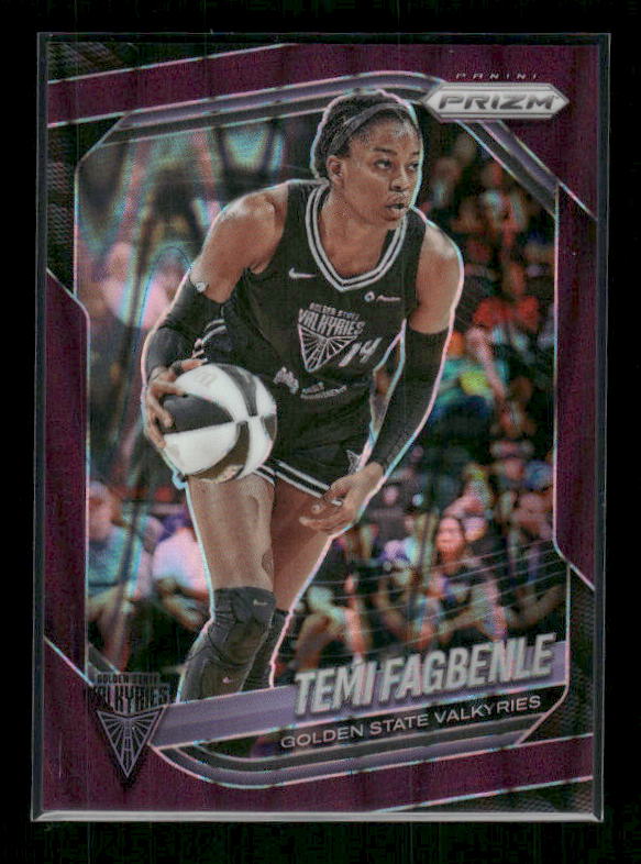 Temi Fagbenle - 2025 Prizm WNBA - Purple Seismic /175
