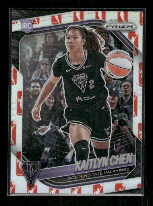 Kaitlyn Chen - 2025 Prizm WNBA - WNBA Logo Prizm - Rookie