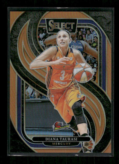 Diana Taurasi - 2025 Select WNBA - Premier Orange Prizm /125