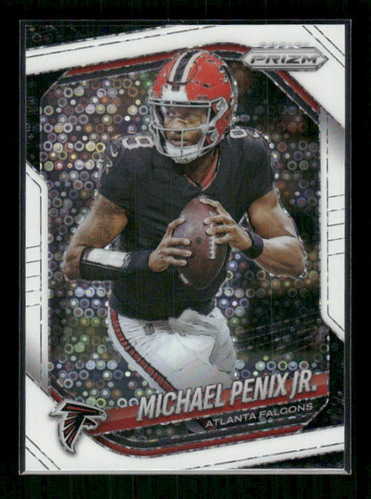 Michael Penix Jr. - 2025 Prizm Football - White Disco