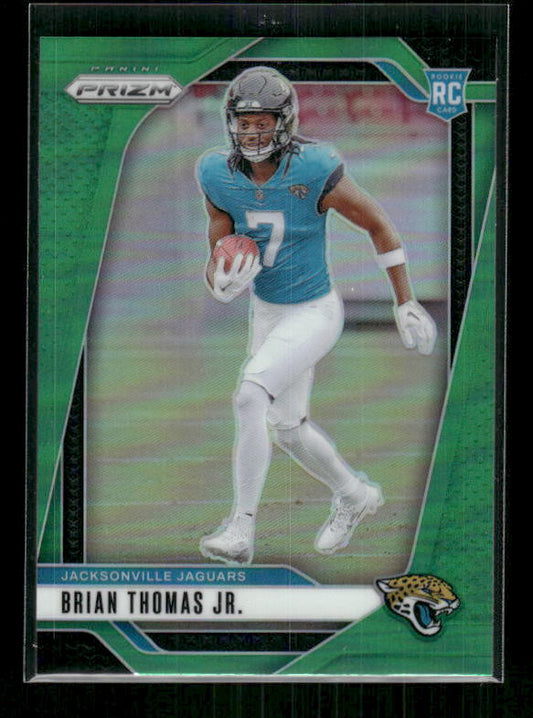 Brian Thomas Jr. - 2024 Prizm Football - Green Prizm - Rookie